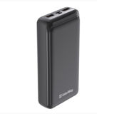 Внешний аккумулятор (Power Bank) ColorWay 20000 mAh Slim USB (QC3.0+USB-C) Power 18W Black (CW-PB200LPF3BK-PD)