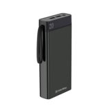Внешний аккумулятор (Power Bank) ColorWay 20000 mAh Metal case, Black (CW-PB200LPB2BK)