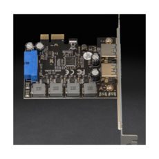 PCI-E - USB3.0 Frime PCI-E to USB3.0 (2 ) 3A/+19pin NEC720201 (ECF-PCIEtoUSB006.LP)