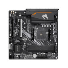 ���.����� AM4 GIGABYTE B550M AORUS ELITE, 4xDDR4,  DVI/HDMI, 2xM.2, 2xPCI-E 16x, 1xPCI-E 1x, ALC887, GLan, 6xUSB3.2/6xUSB2.0, 4xSATA3, CrossFireX, mATX