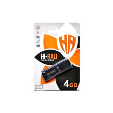 USB Flash Drive 4 Gb HI-RALI Shuttle Black (HI-4GBSHBK)