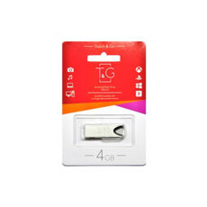USB Flash Drive 4 Gb T&G Metall Series 117 Silver (TG117SL-4G)