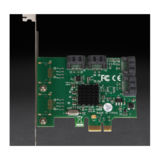 Контролер PCI-E - Sata III Frime PCI-E x1 to 4 x Sata III, 88SE9215 (ECF-PCIEto4SATAIII002)