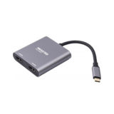 Перехідник Maxxter V-CM-2HDMI USB-C на 2 HDMI (2 незалежні екрани)