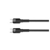 Кабель Type-C/Type-C - 1.0 м ColorWay (PD Fast Charging 60W) 3.0 А, черный (CW-CBPDCC047-BK)
