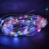 Гірлянда LEDMAX 7741 50LED MULTI-COLOR ДРІТ - USB + батарейки.