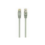 Патч-корд литий 15м Cablexpert PP6A-LSZHCU-15M S/FTP, литой, 50u "шштекер із клямкою, сірий,,мідь