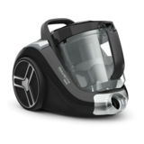 Пилосос безмішковий Rowenta RO4886EA Compact Power XXL, 550Вт, телескопічна трубка, міні-турбощітка, паркетна, обсяг пилозбірника 2.5л, коричневий