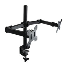 Кронштейн для ЖК моніторів Gembird MA-DF2-01, для 2-х TFT моніторів