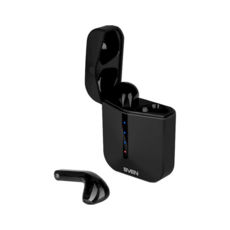 Навушники SVEN E-335B Bluetooth (black) з мікрофоном, бездротові, із зарядним кейсом