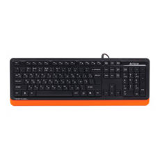  A4Tech FKS10 (Orange) Fstyler Sleek MMedia Comfort, USB, Orange, (US+Ukrainian+Russian)