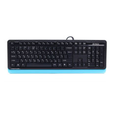  A4Tech FKS10 (Blue) Fstyler Sleek MMedia Comfort, USB, Blue, (US+Ukrainian+Russian)