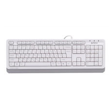  A4Tech FKS10 (White) Fstyler Sleek MMedia Comfort, USB, White, (US+Ukrainian+Russian)