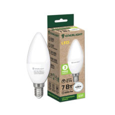  Enerlight LED C37, E14, 7W, 4100K (C37E147SMDNFR)