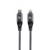 Кабель Type-C/Lightning - 1.5 м Cablexpert CC-USB2B-CM8PM-1.5M,Power Delivery (PD), 18 Ватт