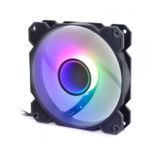 Вентилятор 120 mm QUBE FR-901,120мм, RGB, 1200об/хв,4-pin+3-pin, 120x120x25 мм, 28dB