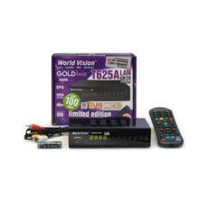 Цифровий ефірний DVB-T2 ресивер World Vision T625A (виконаний з металу, пульт)