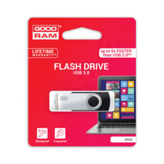 USB3.0 Flash Drive 16 Gb Goodram UTS3 Twister Black (UTS3-0160K0R11) 