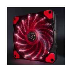  120 mm Frime Iris LED Fan 15LED Red (FLF-HB120R15), 120x120x25mm