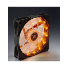  120 mm Frime Iris LED Fan 15LED Yellow (FLF-HB120Y15), 120x120x25mm