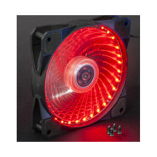  120 mm Frime Iris LED Fan 33LED Red (FLF-HB120R33), 120x120x25mm
