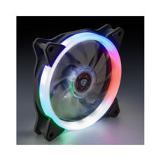  120 mm Frime Iris LED Fan Single Ring Multicolor (FLF-HB120MLTSR), 120x120x25mm