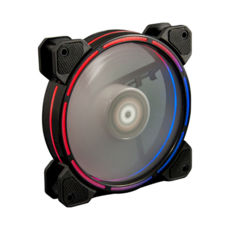  120 mm Frime Iris LED Fan Think Ring RGB HUB(FLF-HB120TRRGBHUB16), 6pin, 120x120x25mm