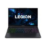 Ноутбук 15" Lenovo LEGION 5 82JH008LUS / чорний / 15.6" (1920х1080) Full HD LED IPS / Intel® i7-11800H / 16Gb / 512Gb SSD / GeForce® RTX3070, 8Гб / no ODD / Win10 / / / без гравировки, упаковка вскрыта