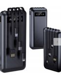 Універсальна портативна PowerBank PB02 4 Wire (Type-C, ligtning, Micro, USB) 20000mAh