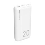 Універсальна портативна батарея Silicon Power (Power Bank) GS15 20000 mAh White (SP20KMAPBKGS150W)