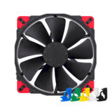 Вентилятор 200 mm NF-A20 PWM CHROMAX.BLACK.SWAP Noctua для корпусу 200x200x30мм SSO2 350 - 800 об/хв 10,7-18,1 дБ 4pin PWM