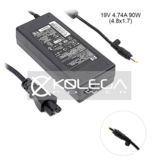 Блок живлення для ноутбука HP K-Power (19V, 4,74A, 90W), 4.8x1.7mm + каб.жив 1.2м (5A)+гар. 12міс.. (KP-90-19-4817)