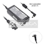 Блок живлення для ноутбука Acer K-Power (19V 3.42A 65W), 5.5x1.7mm + каб.пит.1.2м (5А) + гар.12міс. (Kp-65-19-5517)
