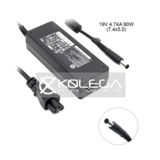 Блок живлення для ноутбука HP K-Power (19,5V, 4.7 (4,62)A, 90W), 7.4x5.0mm PIN inside + каб.жив 1.2м (5A)+гар. 12міс.(KP-90-195-7450H)