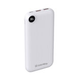 Внешний аккумулятор (Power Bank) ColorWay Power Bank 10 000 mAh LCD (USB QC3.0 + USB-C Power Deliver) White (CW-PB100LPI3WT-PDD)