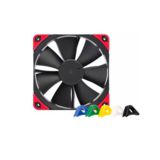 Вентилятор 120 mm Noctua NF-F12PWM CHROMAX BLACK SWAP для корпуса 120x120x25мм SSO2 300-1500об/мин