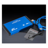 Зовнішня кишеня 2.5" Frime (FHE22.25U30) USB 3.0 Blue, Metal