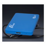 Зовнішня кишеня 2.5" Frime (FHE31.25U30) USB 3.0 Soft touch, Blue