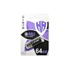 USB Flash Drive 64 Gb HI-RALI Rocket Black (HI-64GBVCBK)