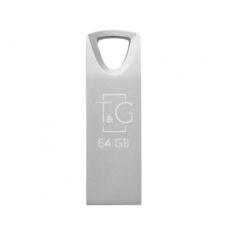 USB Flash Drive 64 Gb T&G Metall Series 117 Silver (TG117SL-64G)