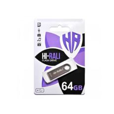 USB Flash Drive 64 Gb HI-RALI Shuttle Silver (HI-64GBSHSL)