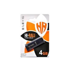 USB Flash Drive 4 Gb HI-RALI Taga Black (HI-4GBTAGBK)