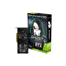 Відеокарта Gainward RTX 3050, Ghost, 8Gb DDR6, 128-bit, HDMI/2xDP, 1777/14000 MHz, 8-pin (471056224-3222)