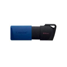 USB 3.2 FlashDrive 64 Gb Kingston DataTraveler Exodia M Black/Blue (DTXM/64GB) 