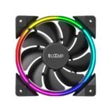 Вентилятор 120 mm PCCOOLER CORONA RGB, Hydraulic Bearing, 4Pin