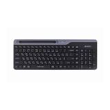 Клавіатура бездротова A4tech FBK25 (Black), (BT + 2.4 ГГц), колір чорний