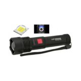 Ліхтарик Bailong BL-X72-P90, 3 режими, алюміній, вбудований акум, USB кабель, BOX