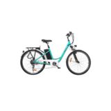 Електричний велосипед Maxxter CITY/LightBlue, 26" (світло-синій)