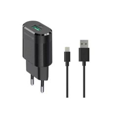   USB 220 Grand-X 5V 2,1A (CH-17BL)     + cable USB-Lightning