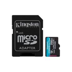  ' 256 GB SD Kingston microSDXC Canvas Go Plus Class 10  A2 V30 R170 W90 (SDCG3/256GB) 